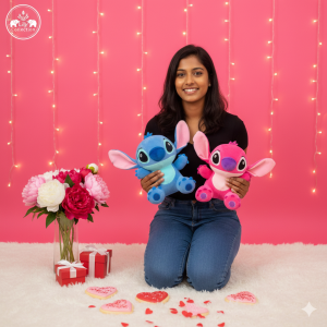 ❤️Valentine ❤️ offer Premium Quality Stitch Cartoon character soft toys