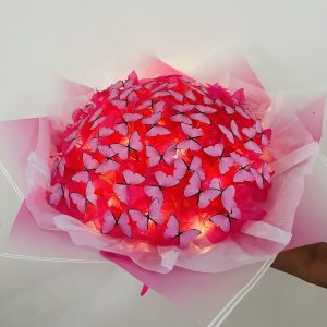 LED Butterfly Big Bouquets Handmade Flower
