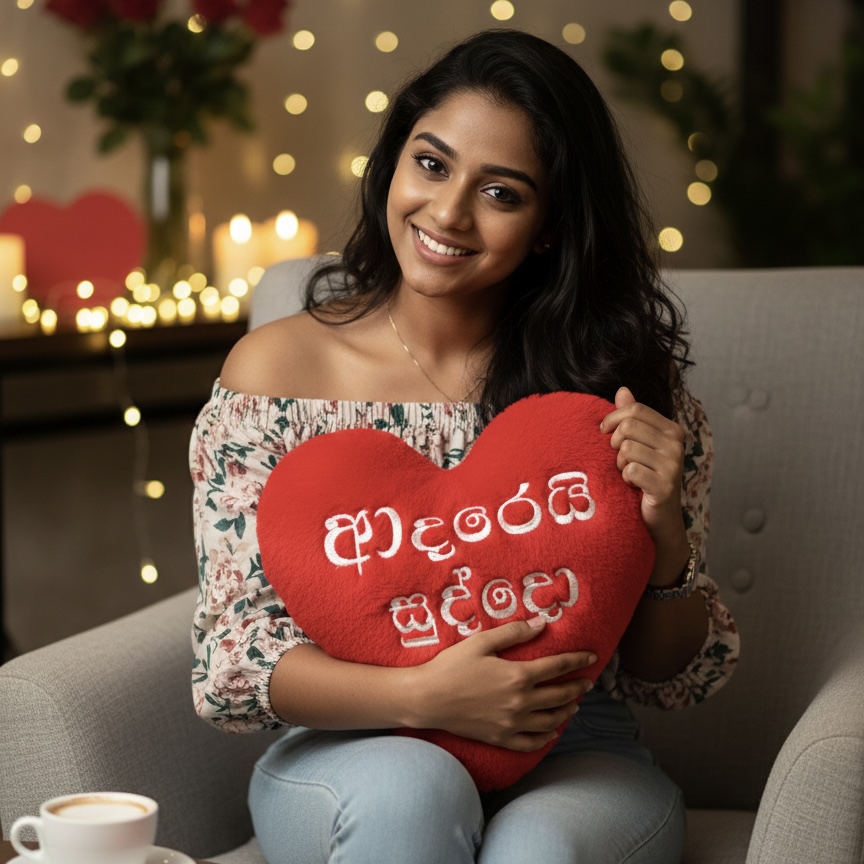 💝Valentine Heart pillow 25cm 💝 2 💝Valentine Heart pillow 25cm 💝 - Image 2