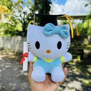 Graduation Hello kitty 17cm 6 Graduation Hello kitty 17cm - Image 6
