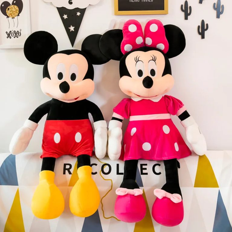 Mickey Mouse Minnie Plush 50cm Dolls Animal Stuffed Toys