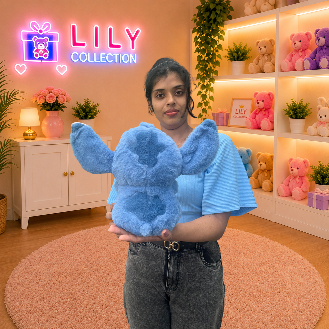 Free Delivery Premium Quality Lilo Stitch Plush Toy 30cm Blue Stitch | Sri lanka 4 Free Delivery Premium Quality Lilo Stitch Plush Toy 30cm Blue Stitch | Sri lanka - Image 4