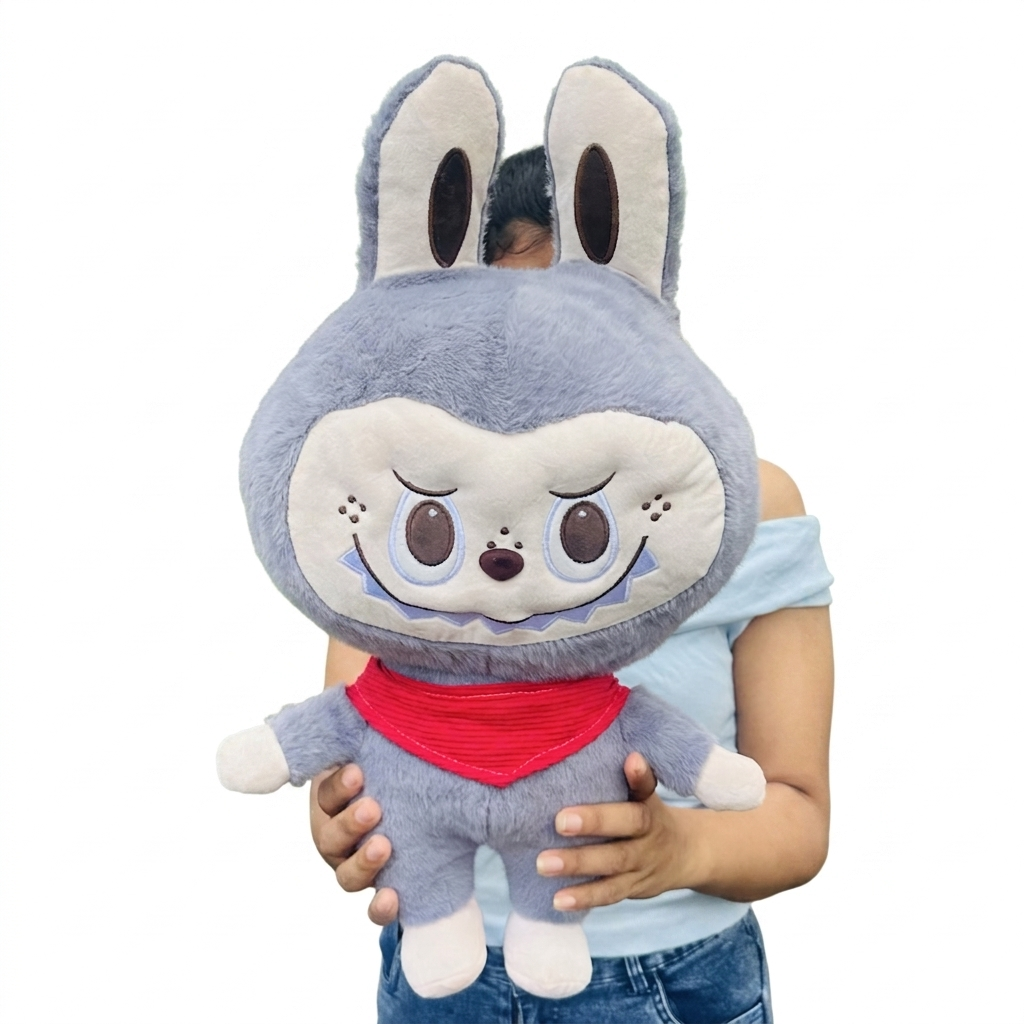 Free Delivery Premium Quality Labubu Plush Toy 50cm | Sri lanka 2 Free Delivery Premium Quality Labubu Plush Toy 50cm | Sri lanka - Image 2