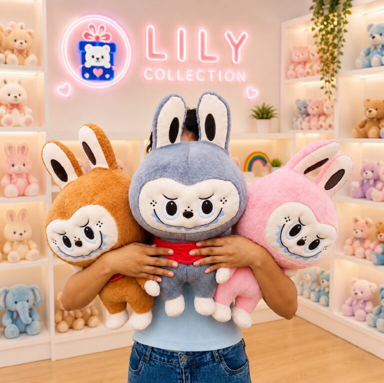 Free Delivery Premium Quality Labubu Plush Toy 50cm | Sri lanka