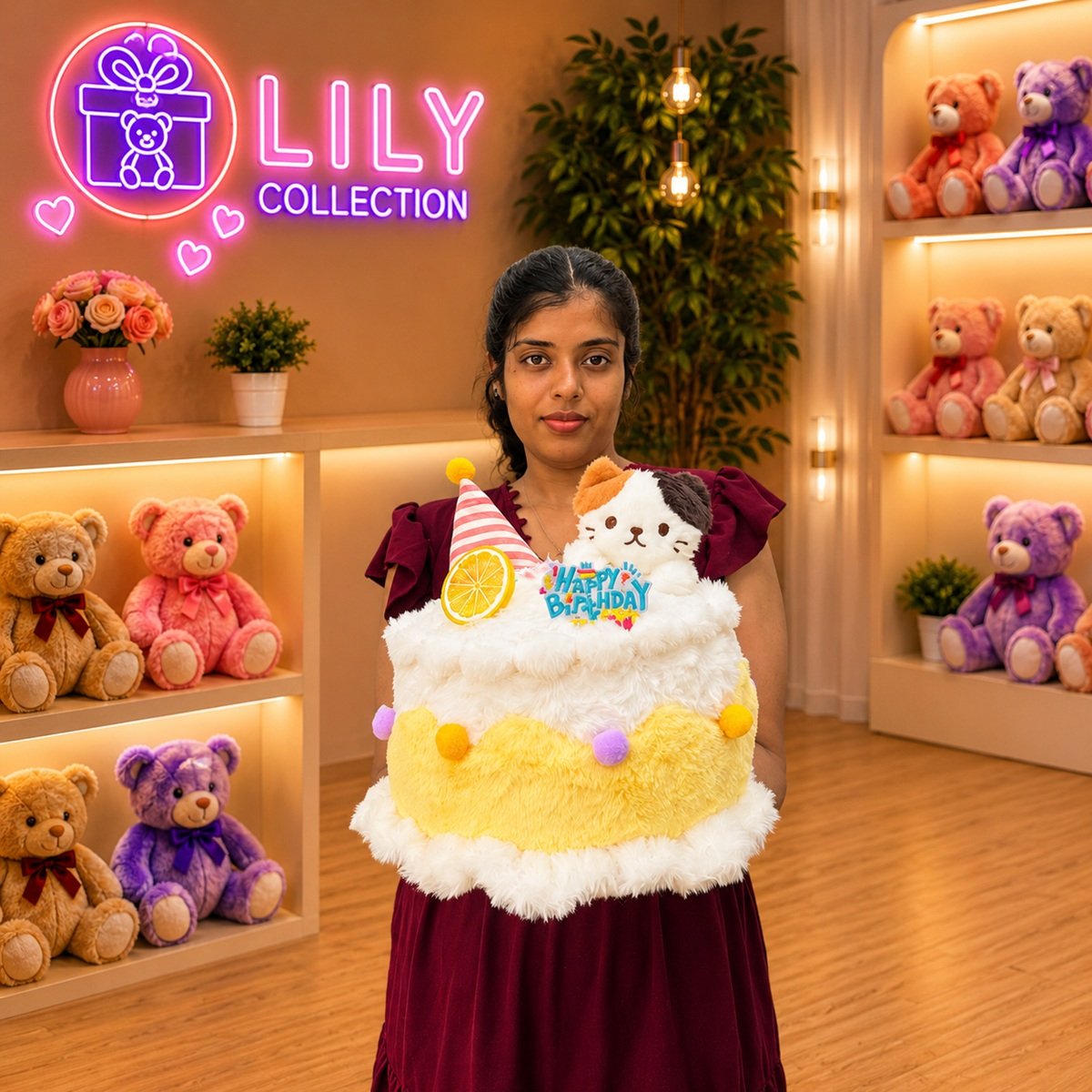 Free Delivery Plush Birthday Cake Unique | Sri Lanka 7 Free Delivery Plush Birthday Cake Unique | Sri Lanka - Image 7