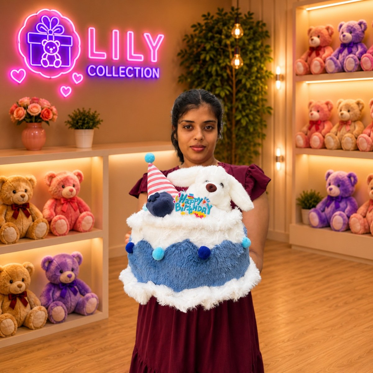 Free Delivery Plush Birthday Cake Unique | Sri Lanka 6 Free Delivery Plush Birthday Cake Unique | Sri Lanka - Image 6