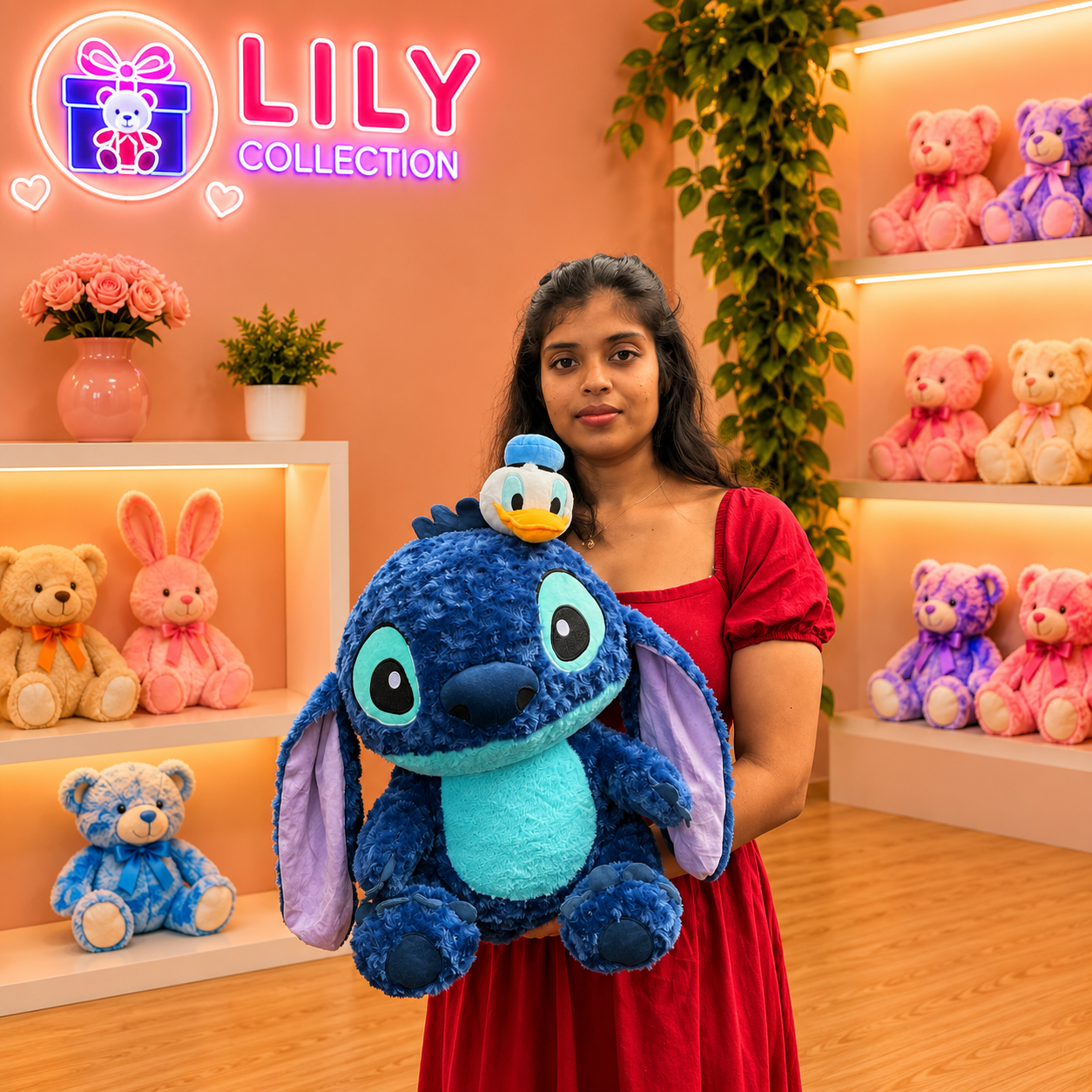 Free Delivery🦆 Duck Hat Stitch Plush Toy 45cm | Sri Lanka 4 Free Delivery🦆 Duck Hat Stitch Plush Toy 45cm | Sri Lanka - Image 4
