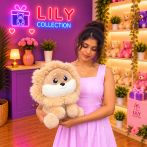 Alternative view of Free Delivery |🦁 Cute Romeo Lion Plush Toy 40cm Unique Gift | Sri Lanka