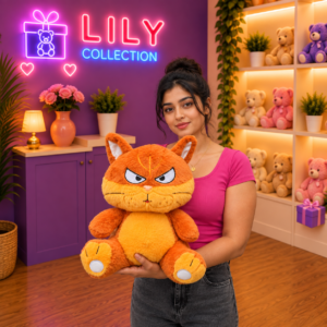 Alternative view of Free Delivery Cute Angry Face Fox Plush Toy – 35cm | Sri Lanka