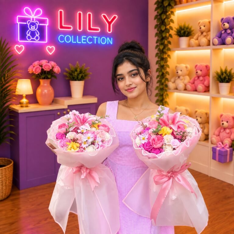 🌸 Free Delivery Beautiful Artificial LED Flowers Bouquet | Sri Lanka