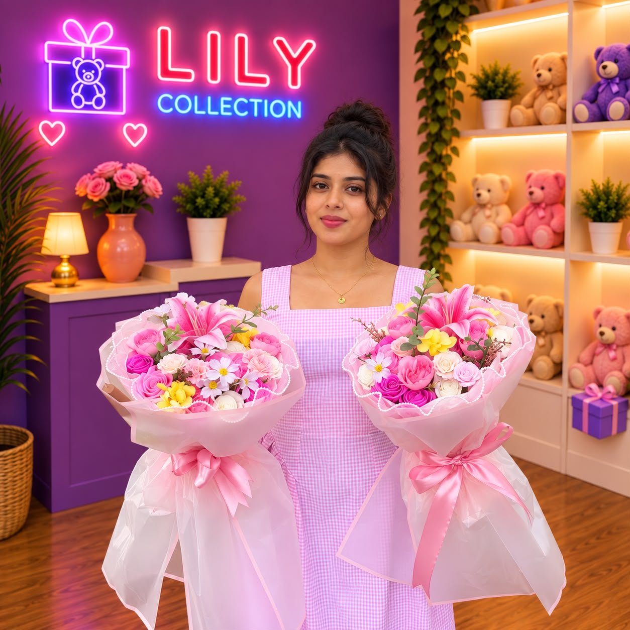 🌸 Free Delivery Beautiful Artificial LED Flowers Bouquet | Sri Lanka 3 🌸 Free Delivery Beautiful Artificial LED Flowers Bouquet | Sri Lanka - Image 3