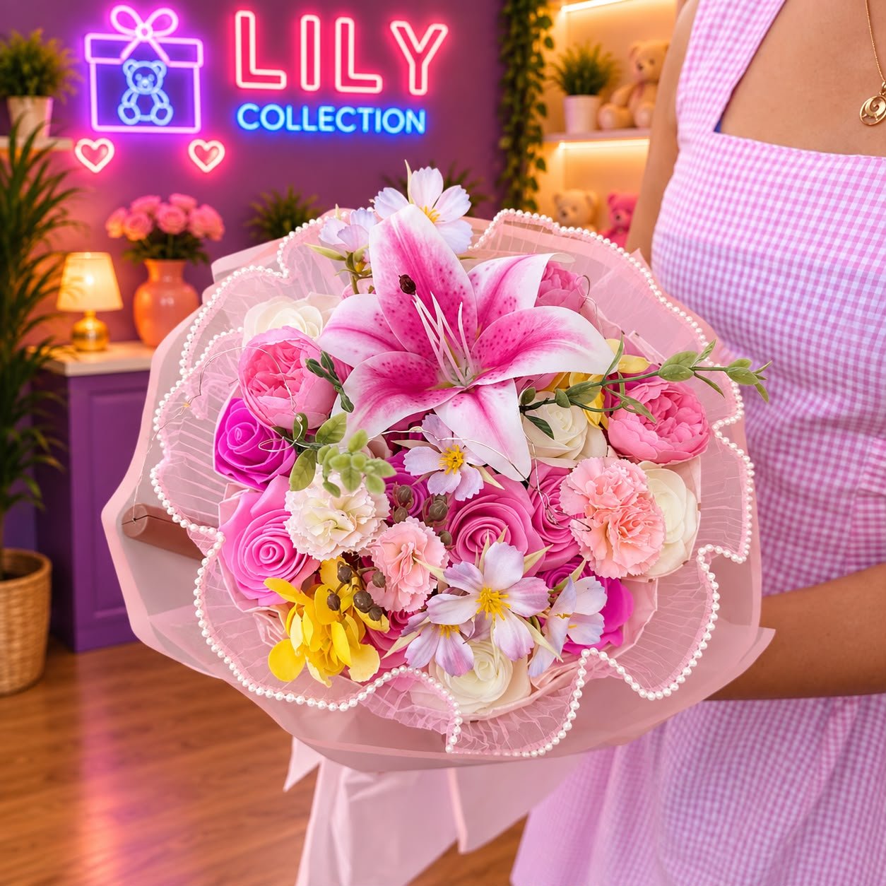 🌸 Free Delivery Beautiful Artificial LED Flowers Bouquet | Sri Lanka 7 🌸 Free Delivery Beautiful Artificial LED Flowers Bouquet | Sri Lanka - Image 7