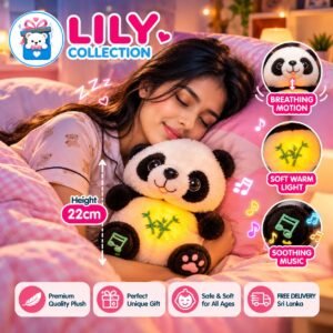 Alternative view of Free Delivery |🐼 Panda Breathing & Soothing Music Plush 22cm | Sri Lanka