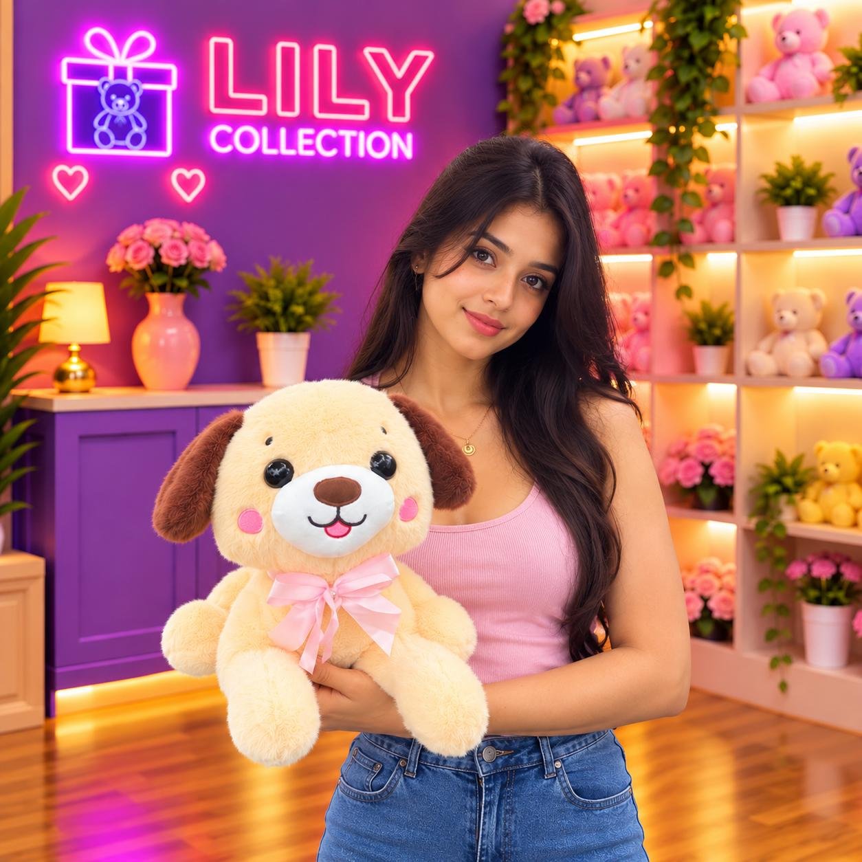 Free Delivery |🐶 Oscra Puppy 40cm Unique Gift | Sri Lanka 4 Free Delivery |🐶 Oscra Puppy 40cm Unique Gift | Sri Lanka - Image 4