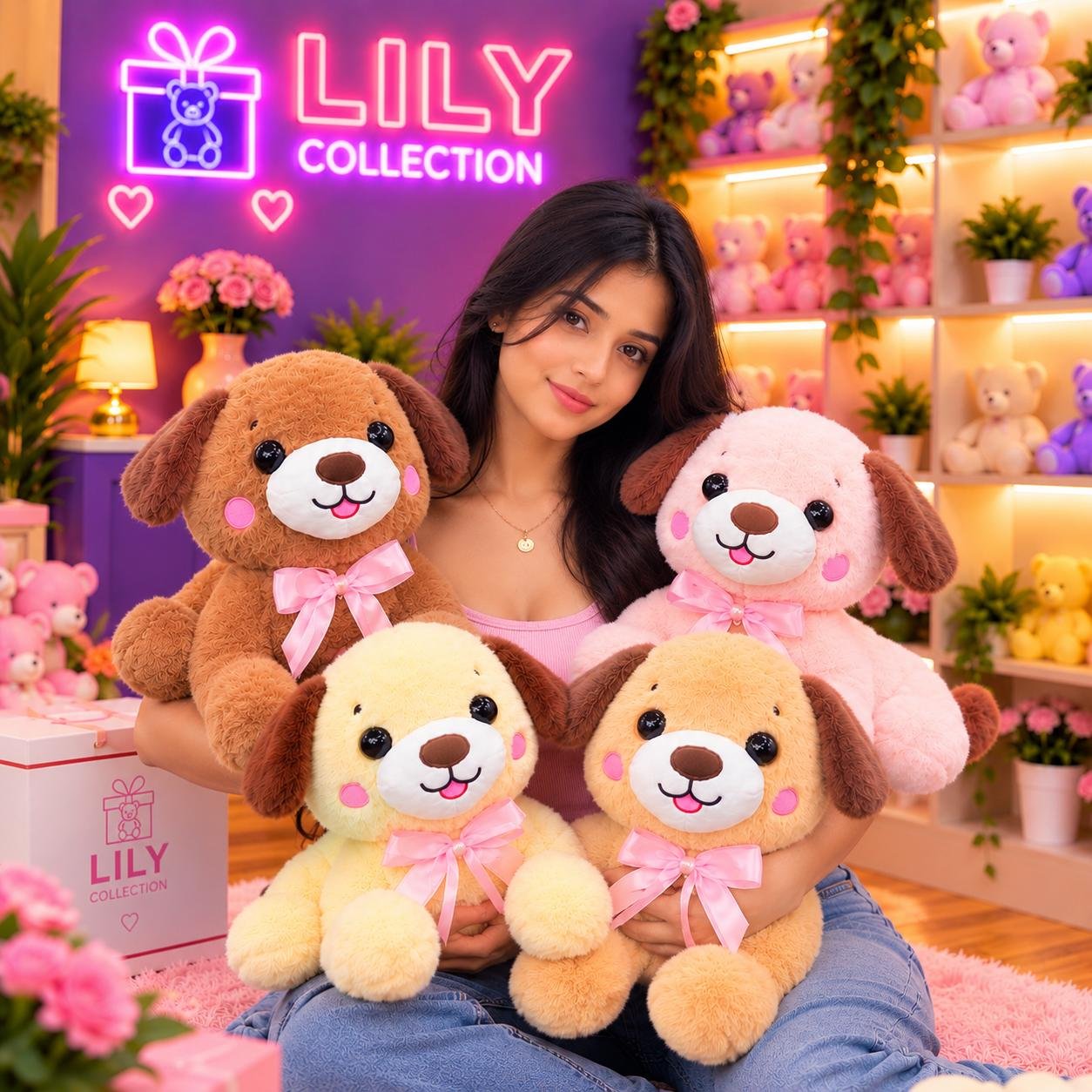 Free Delivery |🐶 Oscra Puppy 40cm Unique Gift | Sri Lanka 1 Free Delivery |🐶 Oscra Puppy 40cm Unique Gift | Sri Lanka