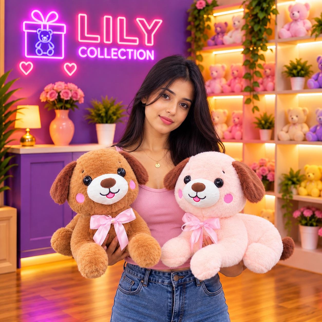 Free Delivery |🐶 Oscra Puppy 40cm Unique Gift | Sri Lanka 2 Free Delivery |🐶 Oscra Puppy 40cm Unique Gift | Sri Lanka - Image 2