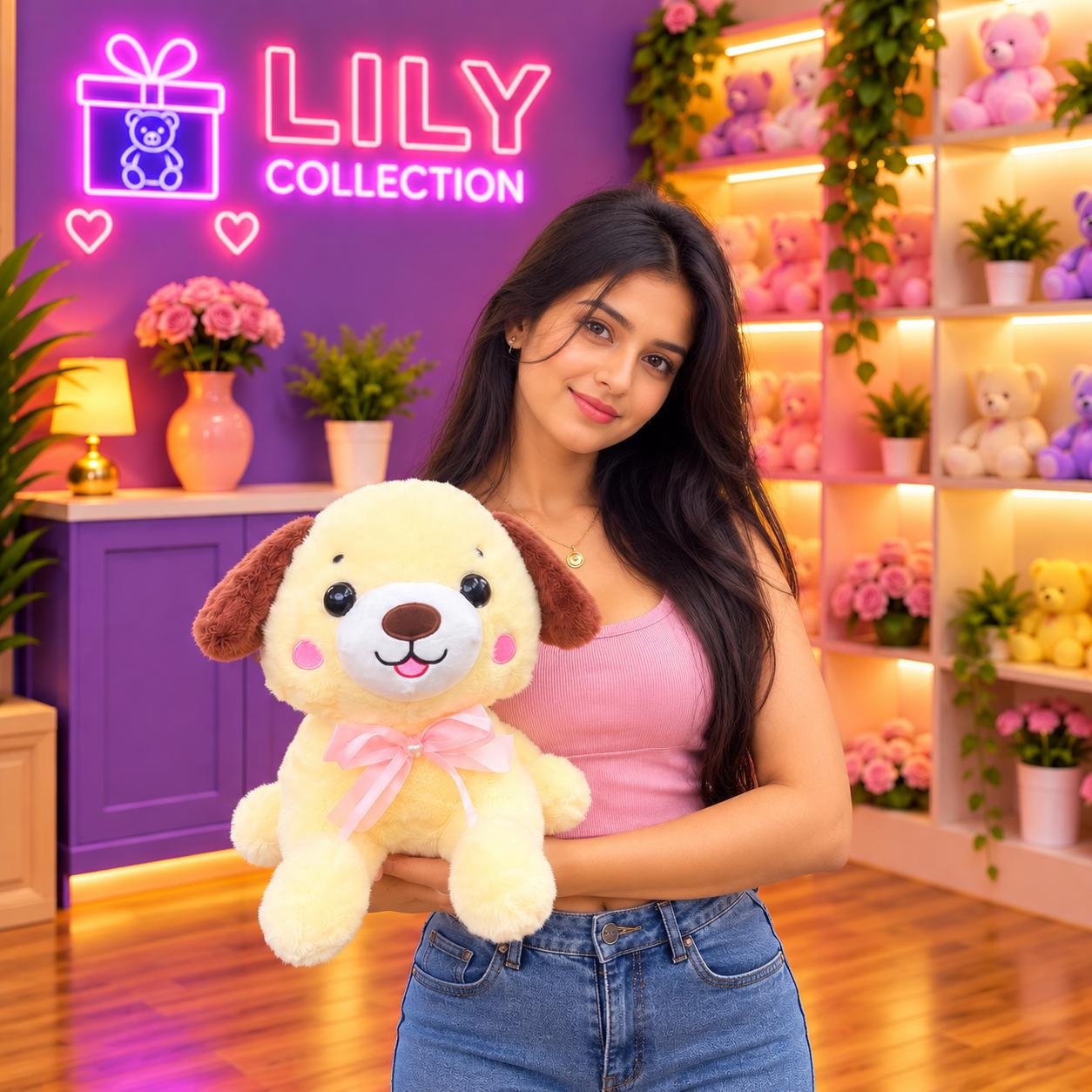 Free Delivery |🐶 Oscra Puppy 40cm Unique Gift | Sri Lanka 6 Free Delivery |🐶 Oscra Puppy 40cm Unique Gift | Sri Lanka - Image 6