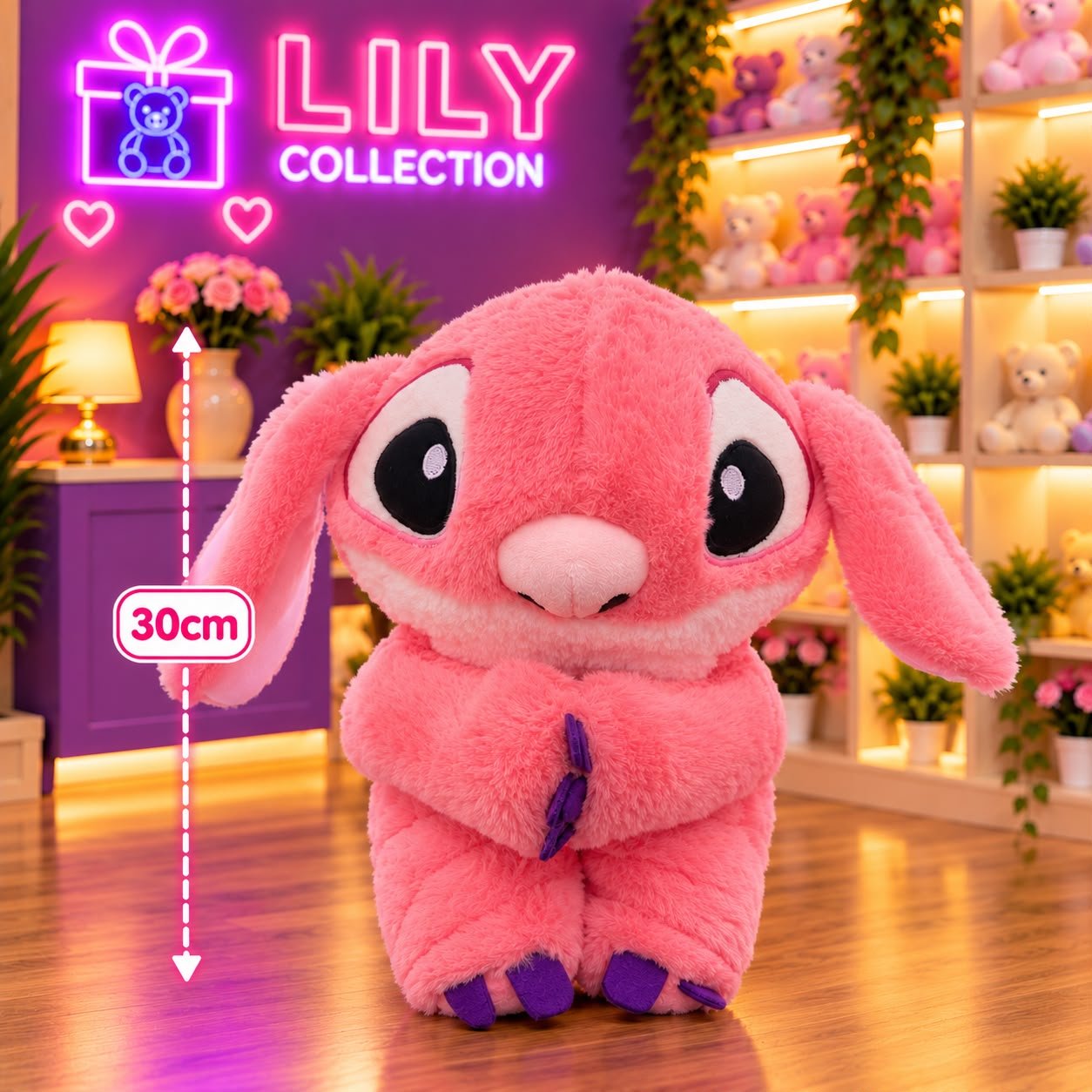 Free Delivery | Breathing Stitch Plush Toy – 30cm | Sri Lanka 3 Free Delivery | Breathing Stitch Plush Toy – 30cm | Sri Lanka - Image 3