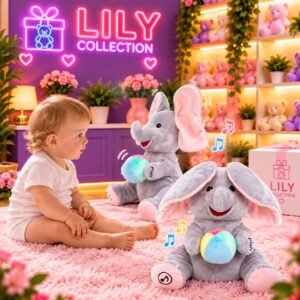 Home 31 Alternative view of Free Delivery | 🐘 Hide & Seek Sings Elephant Plush Toy | Sri Lanka