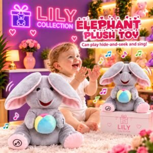 Free Delivery | 🐘 Hide & Seek Sings Elephant Plush Toy | Sri Lanka 49 WhatsApp Image 2026 10 05 at 109.05.58