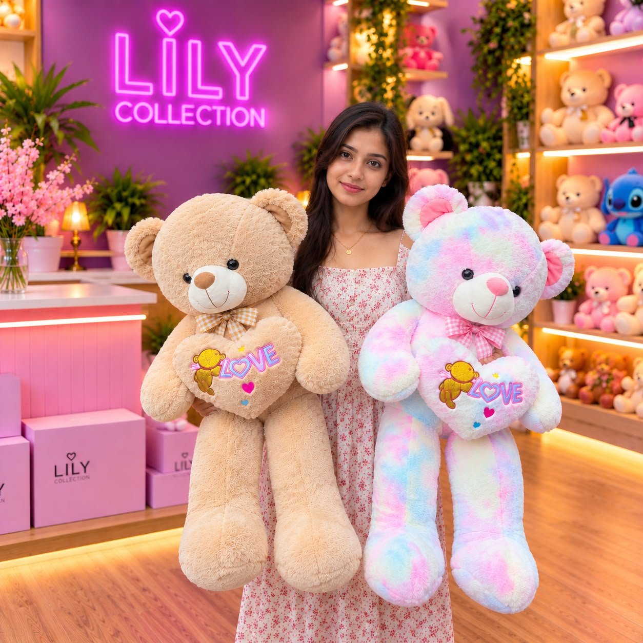 Free Delivery | Giant 3FT Heart Teddy – A Hug That Says It All! ❤️🧸| Sri lanka 1 Free Delivery | Giant 3FT Heart Teddy – A Hug That Says It All! ❤️🧸| Sri lanka