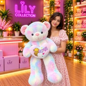 Free Delivery | Giant 3FT Heart Teddy – A Hug That Says It All! ❤️🧸| Sri lanka 9 WhatsApp Image 2026 10 05 at 16.242.22