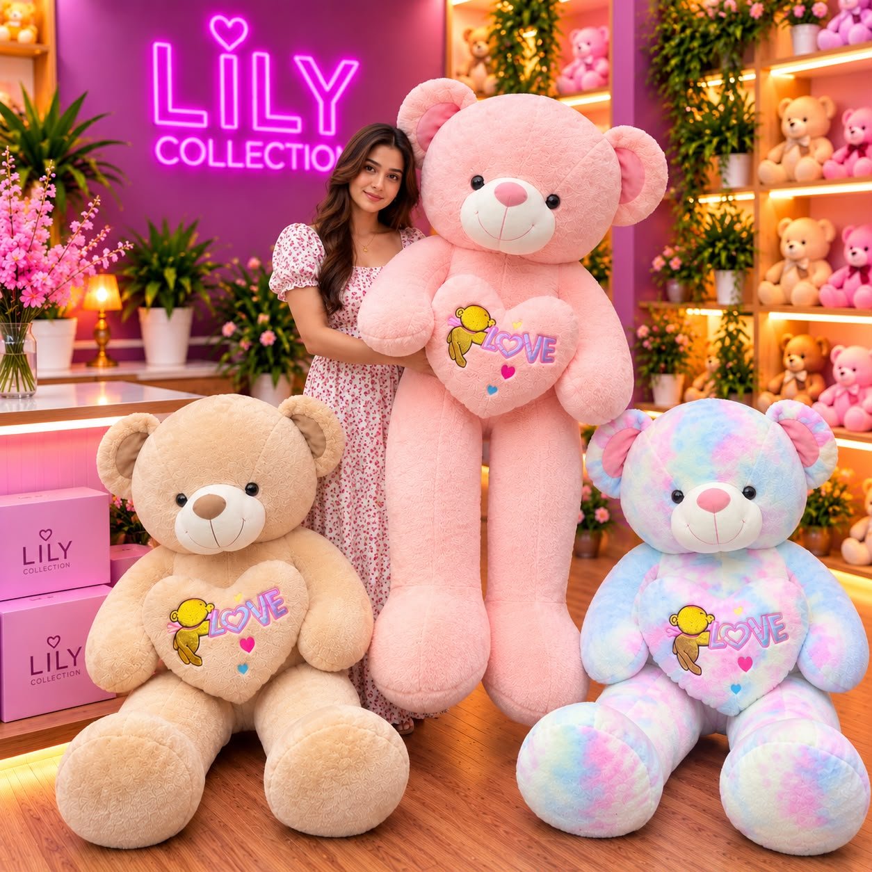 Free Delivery | Giant 5FT Heart Teddy – A Hug That Says It All! ❤️🧸| Sri lanak 1 Free Delivery | Giant 5FT Heart Teddy – A Hug That Says It All! ❤️🧸| Sri lanak