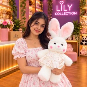 Alternative view of Free Delivery |🐰Fluffy Bunny – The Cutest Gift Ever! 💕| Sri Lanka