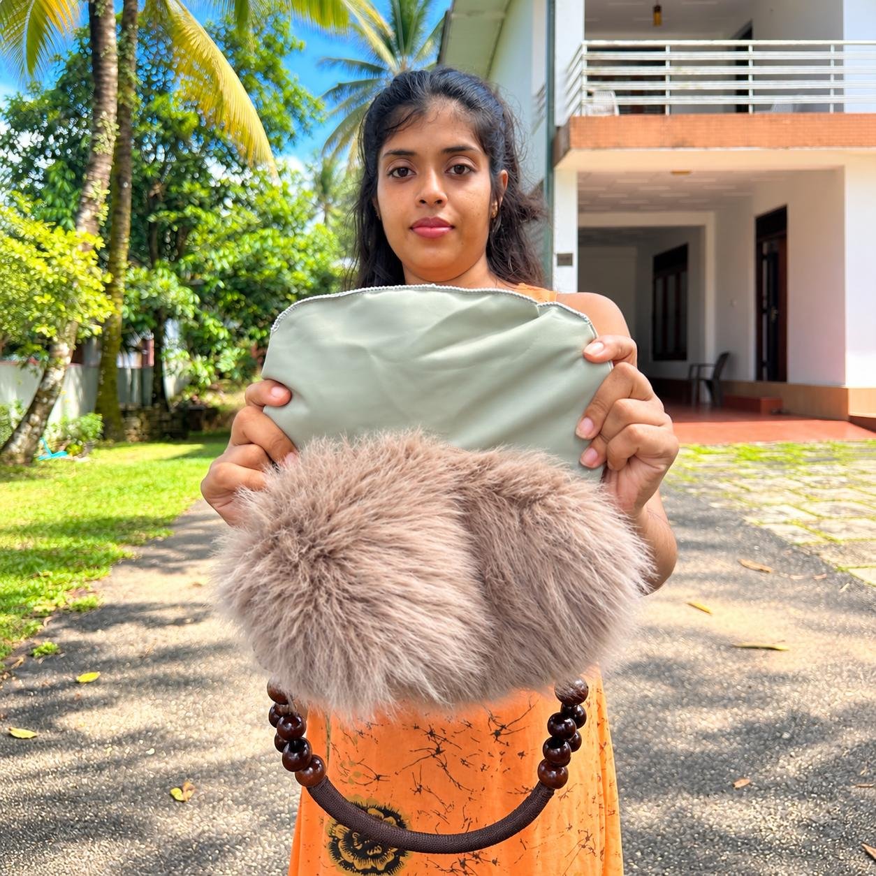 Free Delivery |👜 Premium Plush Handbags – Lily Collection 💖| Sri Lanka 4 Free Delivery |👜 Premium Plush Handbags – Lily Collection 💖| Sri Lanka - Image 4