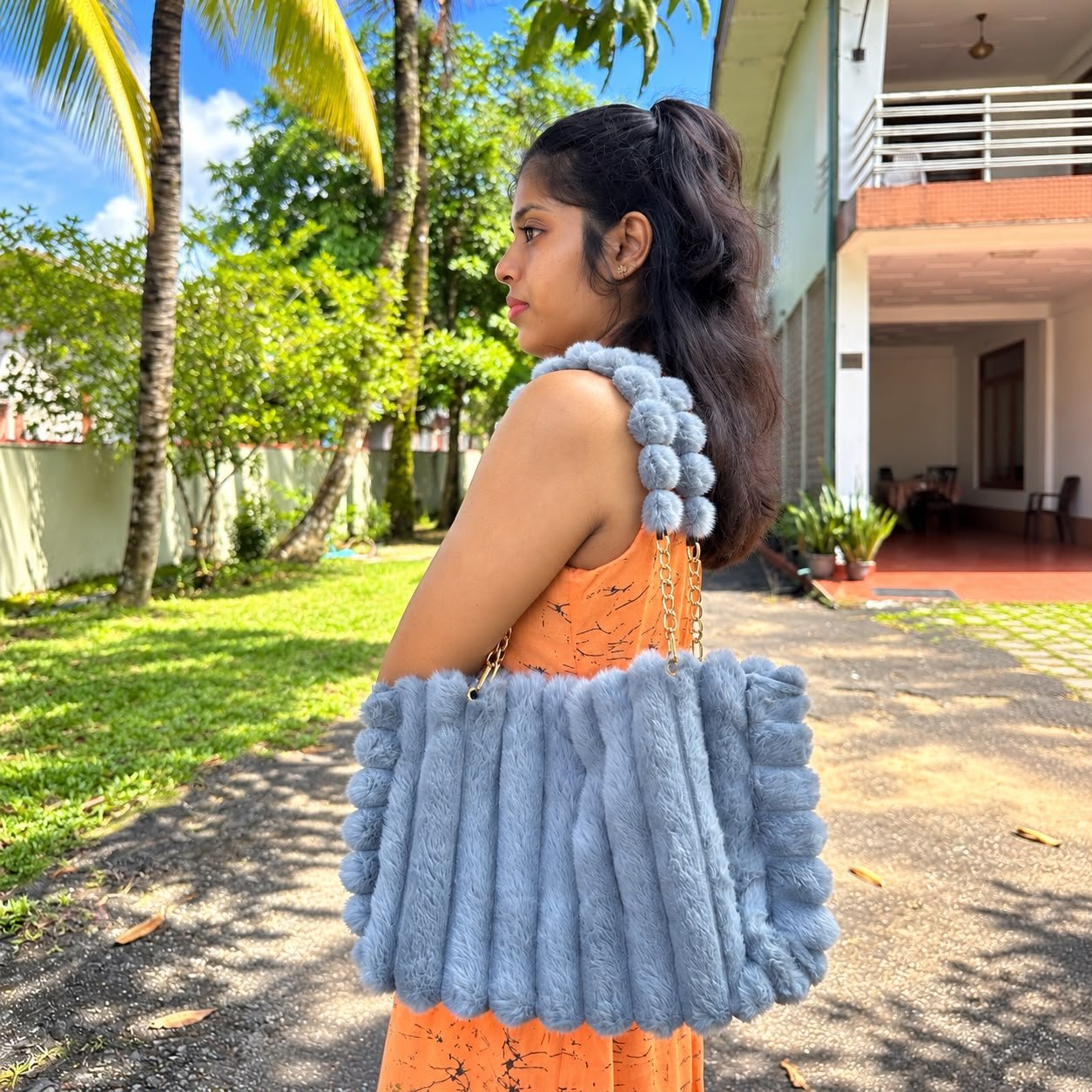 Free Delivery |👜 Premium Plush Handbags – Lily Collection 💖| Sri Lanka 7 Free Delivery |👜 Premium Plush Handbags – Lily Collection 💖| Sri Lanka - Image 7