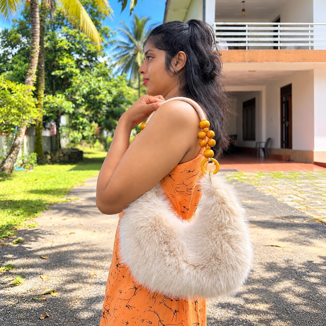 Free Delivery |👜 Premium Plush Handbags – Lily Collection 💖| Sri Lanka 6 Free Delivery |👜 Premium Plush Handbags – Lily Collection 💖| Sri Lanka - Image 6