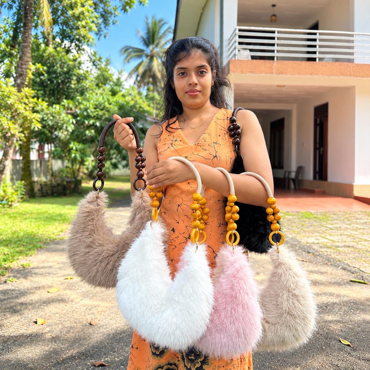 Free Delivery |👜 Premium Plush Handbags – Lily Collection 💖| Sri Lanka 1 Free Delivery |👜 Premium Plush Handbags – Lily Collection 💖| Sri Lanka