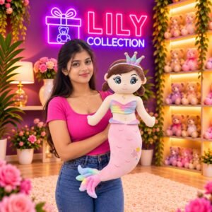 Home 7 Alternative view of 🧜♀️ Cute Mermaid Plush Toy 70cm | Free Delivery Sri Lanka 💖