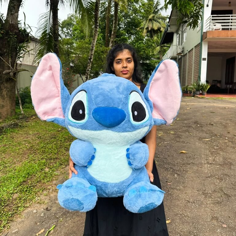 Free Delivery |💙 Jumbo Lilo Stitch 70cm – Unique Premium Plush Toy 🧸| Sri Lanka