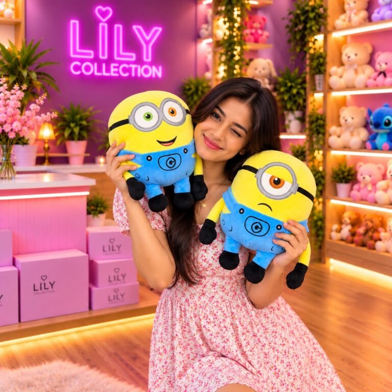 Free Delivery | Minions Premium Plush Toys – 27cm 💛💙| Sri Lanka