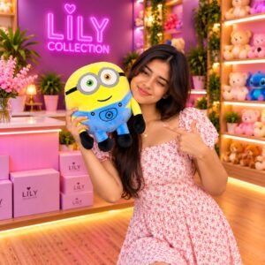 Free Delivery | Minions Premium Plush Toys – 27cm 💛💙| Sri Lanka - Image 4