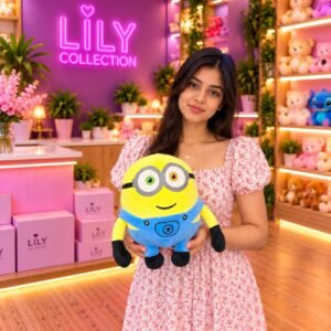 Free Delivery | Minions Premium Plush Toys – 27cm 💛💙| Sri Lanka - Image 5