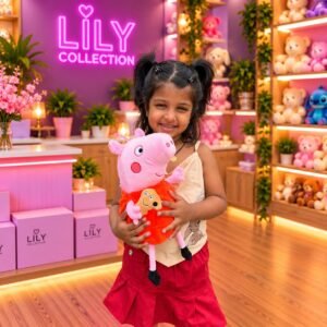 Free Delivery |🐷 Peppa Pig Family – Premium Plush Toys 💗| Sri Lanka - Image 4