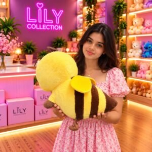 Free Delivery |🐝 Premium Bee Plush Toy – A Cute & Cuddly Gift! 💛| Sri Lanka - Image 4